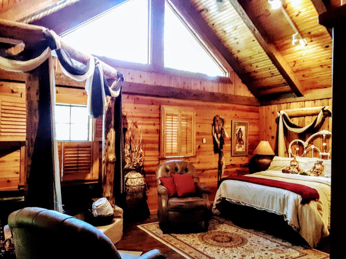 Cherokee Mountain Log Cabins Eureka Springs Dış mekan fotoğraf